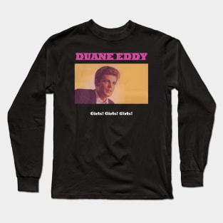 Duane eddy//70s rockabilly for fans Long Sleeve T-Shirt